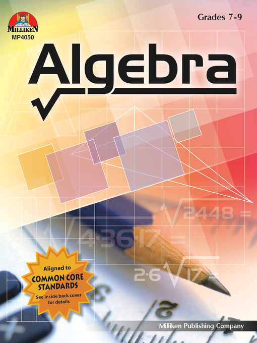 Title details for Algebra by Beverly Nance - Available